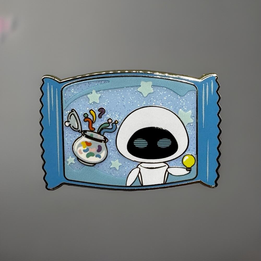 Disney Pixar Candy Blind Enamel Pin Hot Topic New Open Box EVE Wall-E
